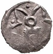 Dirham "Ornamental type" - anepigraphic Bulghar mint obverse image