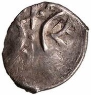 Dirham "Ornamental type" - anepigraphic Bulghar mint, Mongol States, 1280-1310 reverse image