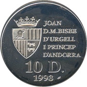 10 Diners - Joan Martí i Alanis XV FIFA World Cup obverse image