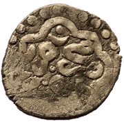 Dirham "Dang" - Tash Timur Qrim mint, type 3, Mongol States, 1394 reverse image