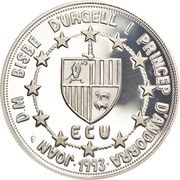 10 Diners - Joan Martí i Alanis Customs Union obverse image