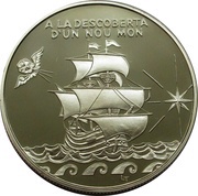 10 Diners - Joan Martí i Alanis Discovery of America, Andorra, 1994 reverse image