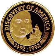 200 Tögrög Discovery of America - Columbus reverse image