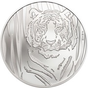 250 Tögrög Hidden Tiger, Mongolia, 2019 reverse image