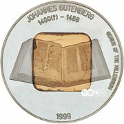 500 Tögrög Johannes Gutenberg reverse image