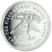 500 Tögrög First Olympic Winter Games reverse image
