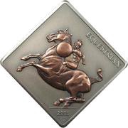 500 Tögrög Da Vinci Equestrian, Mongolia, 2005 reverse image