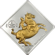 500 Tögrög Da Vinci Equestrian obverse image