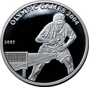 500 Tögrög Olympic Games 2004 - Table tennis reverse image
