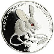 500 Tögrög Long-eared Jerboa, Mongolia, 2006 reverse image