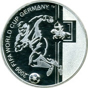 500 Tögrög 2006 FIFA World Cup, Mongolia, 2006 reverse image