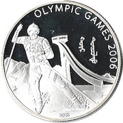 500 Tögrög Winter Olympics 2006, Mongolia, 2006 reverse image