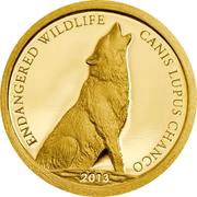 500 Tögrög Mongolian wolf, Mongolia, 2013 reverse image