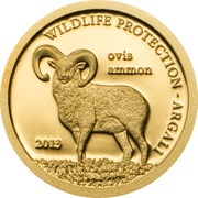 500 Tögrög Argali, Mongolia, 2013 reverse image