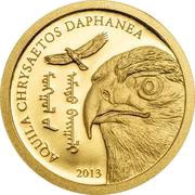 500 Tögrög Golden eagle, Mongolia, 2013 reverse image
