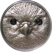 500 Tögrög Saker Falcon, Mongolia, 2016 reverse image