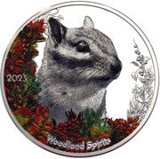 500 Tögrög Chipmunk, Mongolia, 2023 reverse image