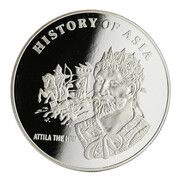 1000 Tögrög Attila the Hun, Mongolia, 2003 reverse image