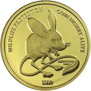 1000 Tögrög Long-eared Jerboa, Mongolia, 2006 reverse image