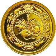 1000 Tögrög Year of the Rat, Mongolia, 2008 reverse image