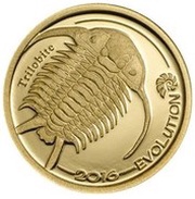 1000 Tögrög Trilobite, Mongolia, 2016 reverse image
