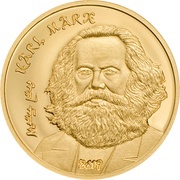1000 Tögrög Karl Marx reverse image