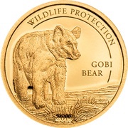 1000 Tögrög Golden Gobi Bear, Mongolia, 2019 reverse image