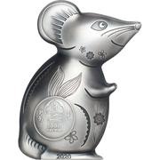 1000 Tögrög Witty Silver Mouse obverse image