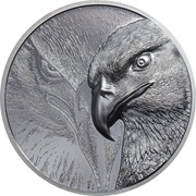 1000 Tögrög Majestic Eagle, Mongolia, 2020 reverse image