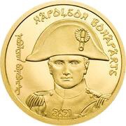 1000 Tögrög Napoleon Bonaparte, Mongolia, 2021 reverse image