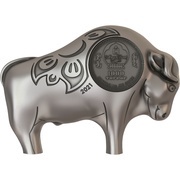 1000 Tögrög Mighty Silver Ox obverse image