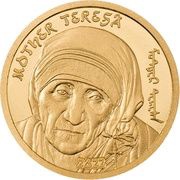 1000 Togrog Mother Teresa, Mongolia, 2022 reverse image