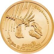 1000 Tögrög Golden Edaphosaurus, Mongolia, 2022 reverse image