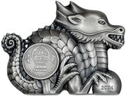 1000 Tögrög Great Silver Dragon obverse image