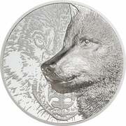 2000 Tögrög Mystic Wolf, Mongolia, 2021 reverse image