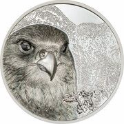 2000 Tögrög Saker Falcon, Mongolia, 2023 reverse image