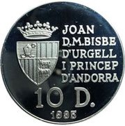 10 Diners - Joan Martí i Alanis FAO obverse image