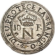 10 Francs - Napoleon I obverse image