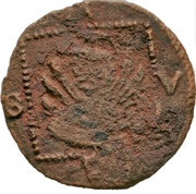 1 Follaro - Zaccaria Salamon Venetian bagattino type reverse image