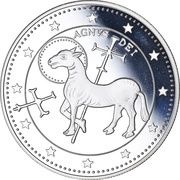 10 Diners - Joan Martí i Alanis Agnus Dei, Andorra, 1995 reverse image