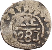 ½ Dirham - Sidi Mohammed IV 2nd Standard; Fes reverse image