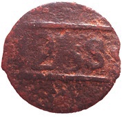 Falus - Moulay 'Abd al-Rahman 2nd Standard; without mint name, Morocco, 1835-1853 reverse image