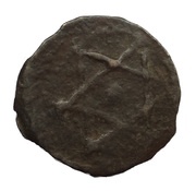 2 Falus - Moulay Sulayman ND type; without mint name; Ornamental design, Morocco, 1792-1822 reverse image