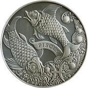1 Rouble Pisces, Belarus, 2014 reverse image