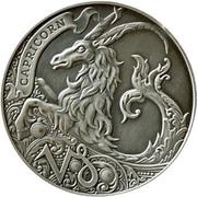 1 Rouble Capricorn, Belarus, 2014 reverse image