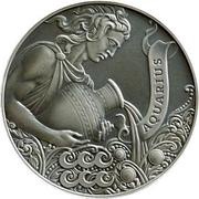 1 Rouble Aquarius, Belarus, 2014 reverse image