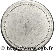 5 Francs - Entreprise Collet et Gouvernet uniface, Morocco, 1912 reverse image