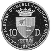 10 Diners - Joan Martí i Alanis Treaty of Rome obverse image