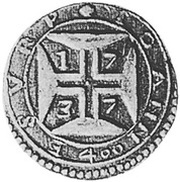 400 Réis - João V Goa mint reverse image