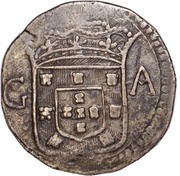 800 Réis - João V Goa mint obverse image